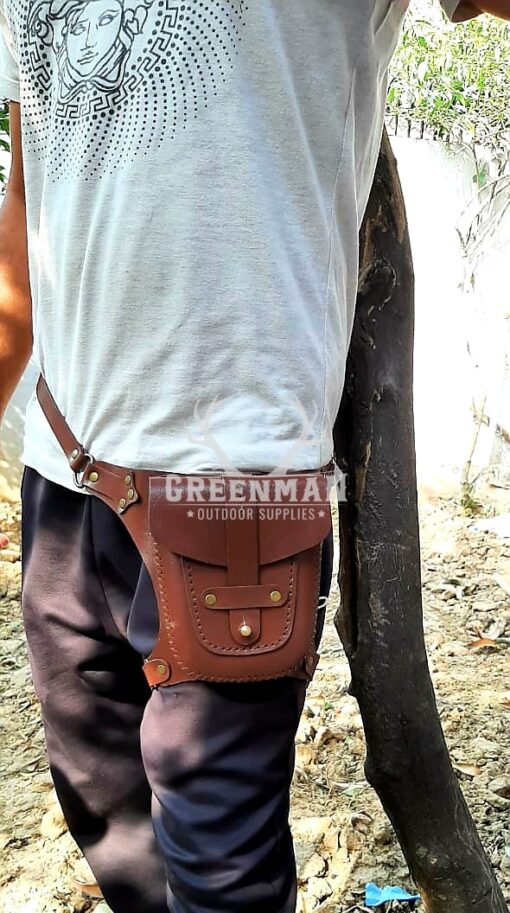 Leather Waist Bag, Leather Belt Bag, Leather Waist Bag For Men and Women