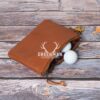 Leather Golf Pouch, Golf Accessories, Golf Ball Pouch, Leather Pouch
