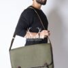 Canvas Leather crossbody Game Bag | Fishnet Satchel Bag, Fishnet Satchel Bag, Fishnet Game Bag