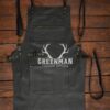 leather apron, leather zipped apron, black leather apron, leather apron for professionals, leather work apron