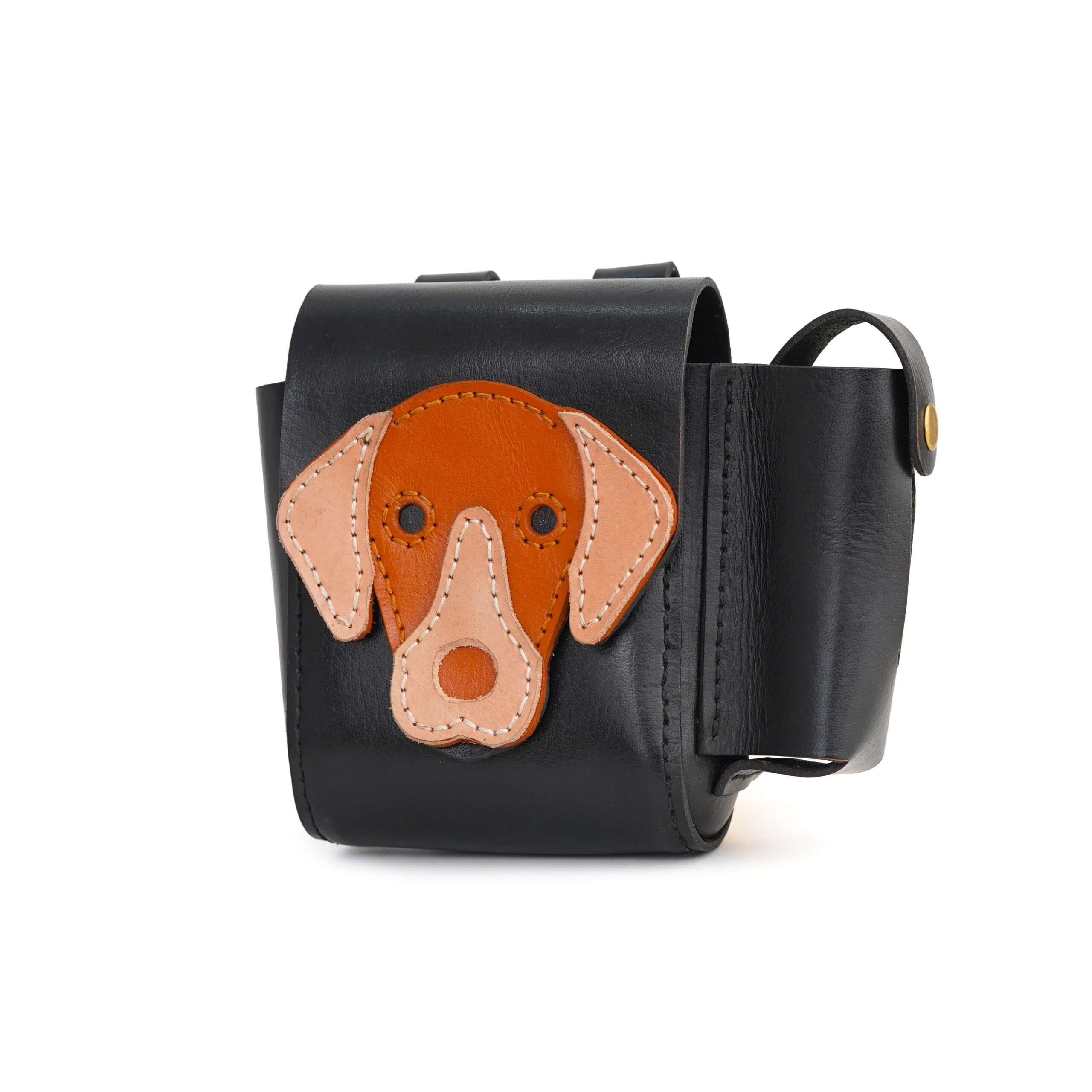 Dog training bag, Leather bag