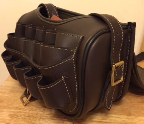 Brown Leather Loaders Bag, Leather Cartridge Holder, Leather Cartridge Bag
