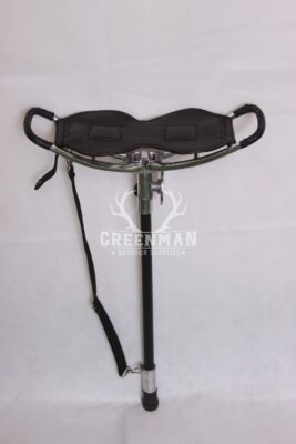leather shooting stick, leather camping stool, camping stool