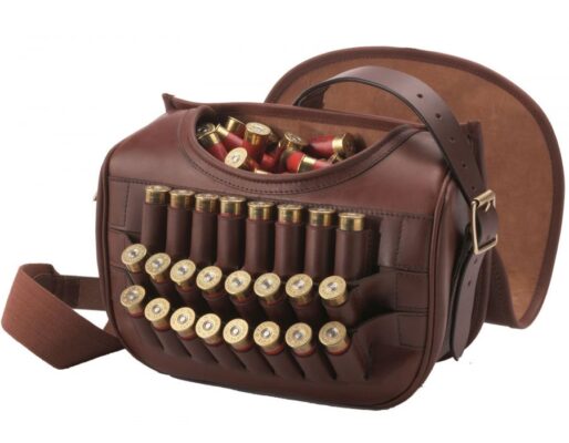 Shotgun Cartridge Bags, Leather bag, Leather Cartridge bag