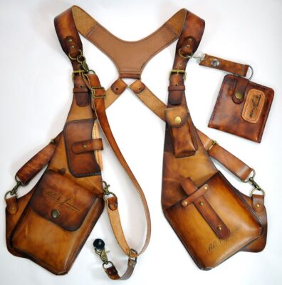 Leather bag, Leather Holster Bags,