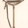 leather camping stool, single stick camping stool