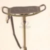 leather camping stool, single stick camping stool