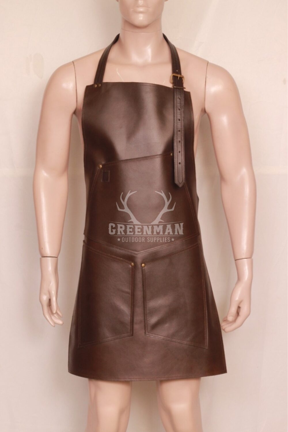 Premium Mens Leather Apron: Stylish with Protection