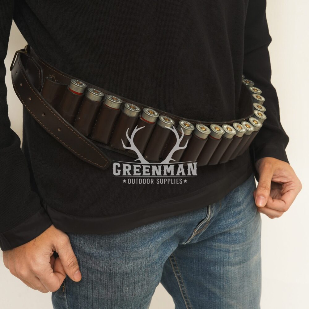 Leather Cartridge Belt | Shotgun Shell Holder - Image 3