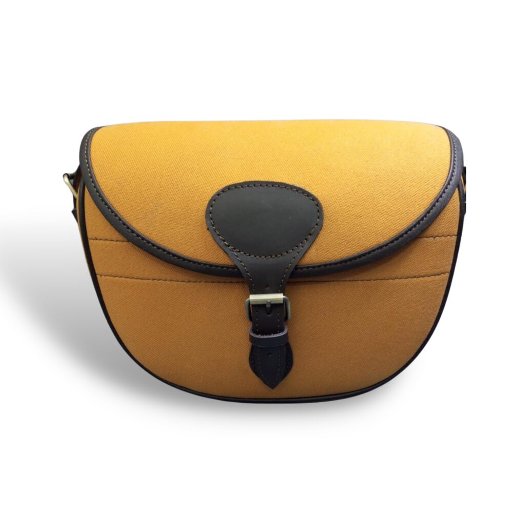Canvas Leather Cartridge Bag/Yellow Cartridge Bag