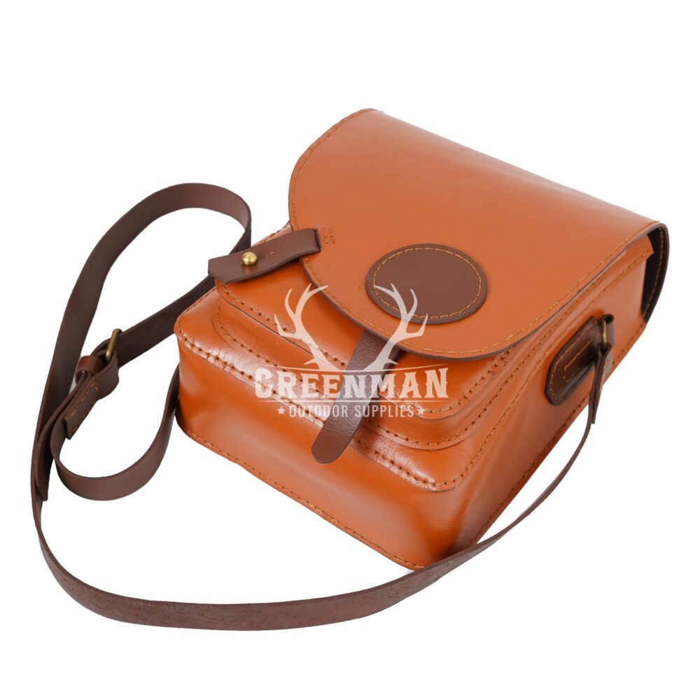 Genuine Leather Crossbody Bag | Leather Bruce Messenger Bag - Image 3