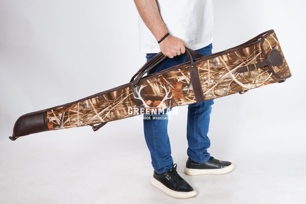 Genuine Cordura Leather Shotgun Case for Hunting - Image 4