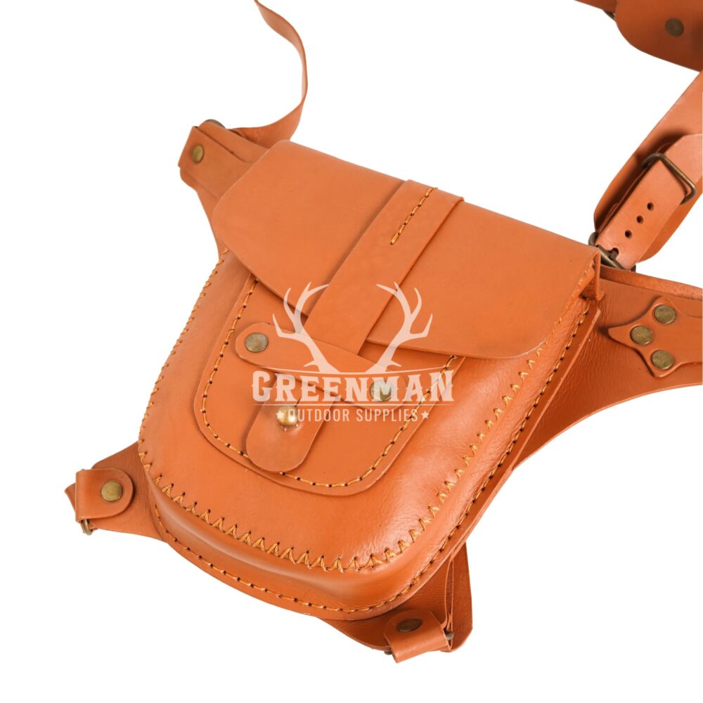 Leather Waist Bag | Genuine Hip Belt Bag - Image 2