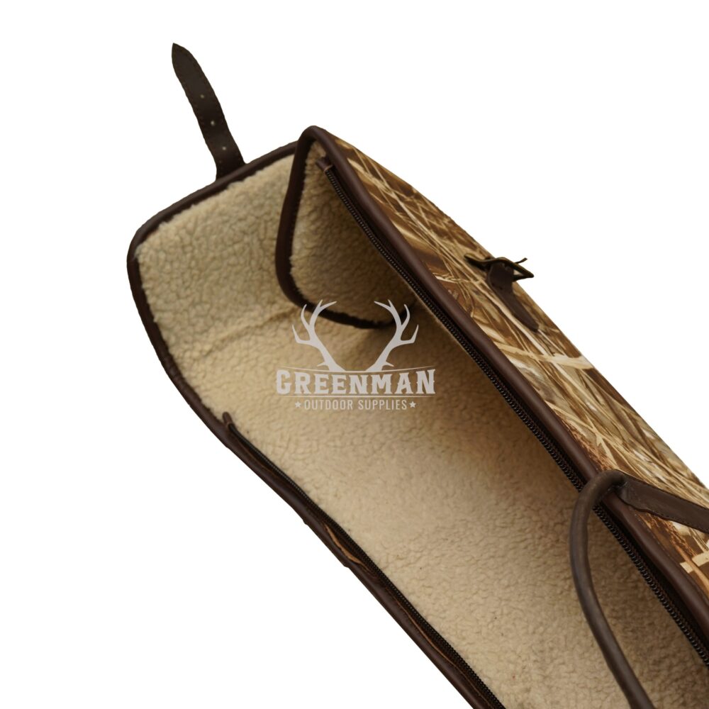 Genuine Cordura Leather Shotgun Case for Hunting - Image 6