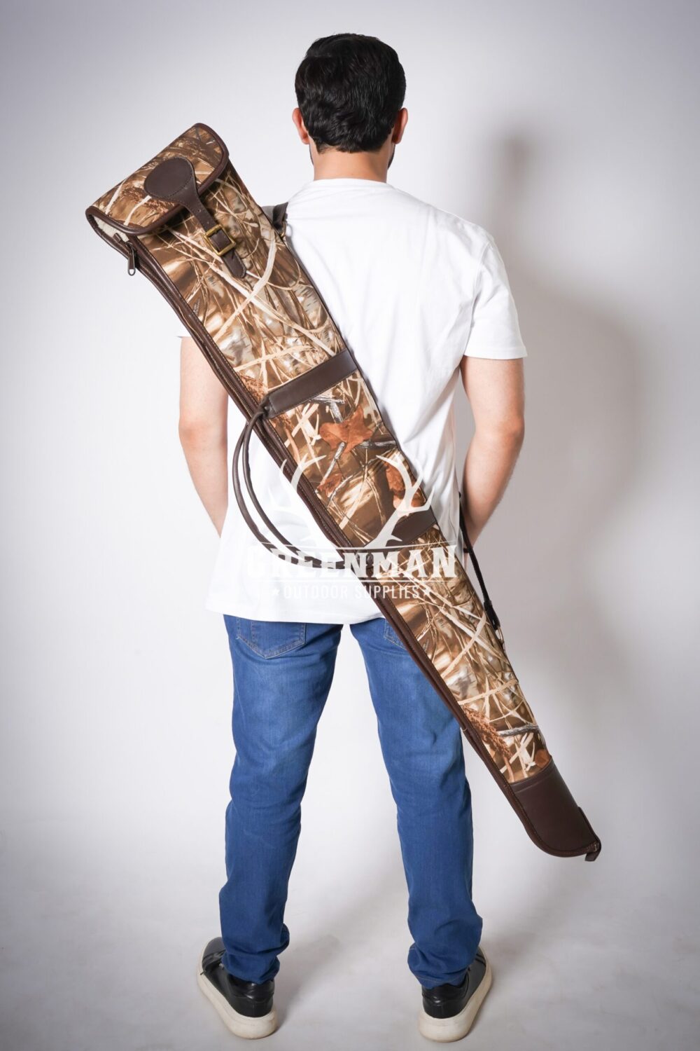 Genuine Cordura Leather Shotgun Case for Hunting - Image 3