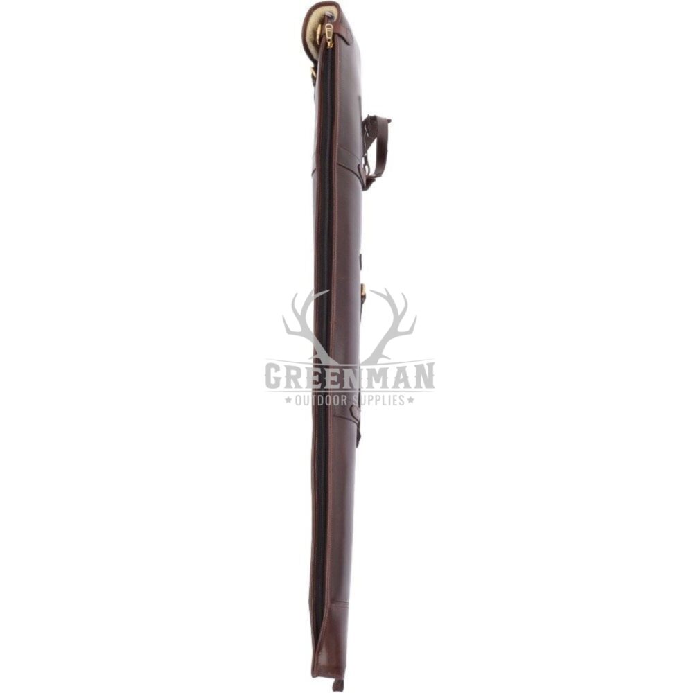 Cognac Leather Shotgun Case | Gun Slip Case for sale - Image 4