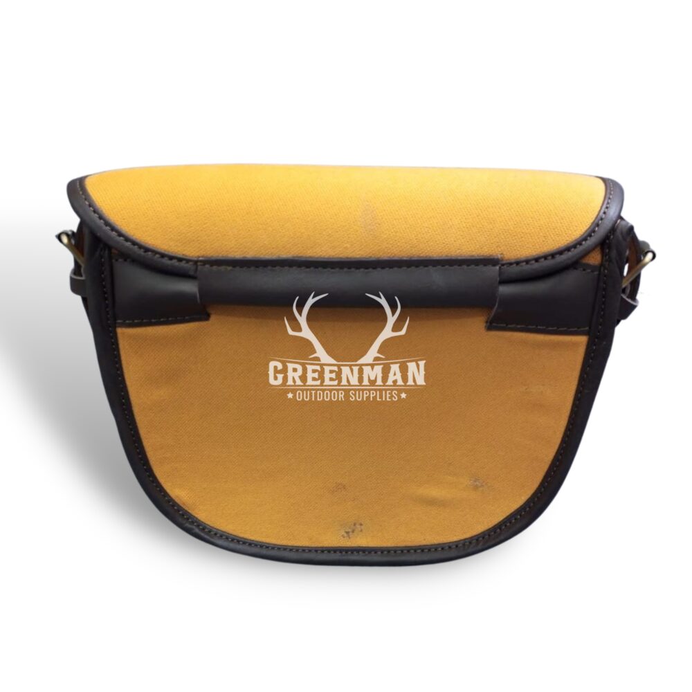 Canvas Leather Cartridge Bag/Yellow Cartridge Bag - Image 3