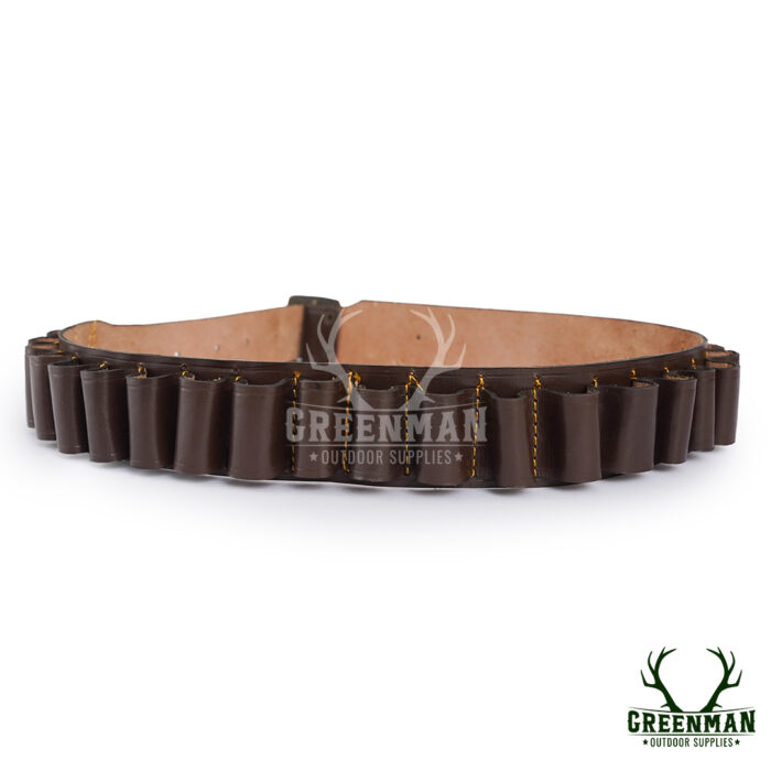 Genuine Leather Cartridge Belt for Discerning Hunters
