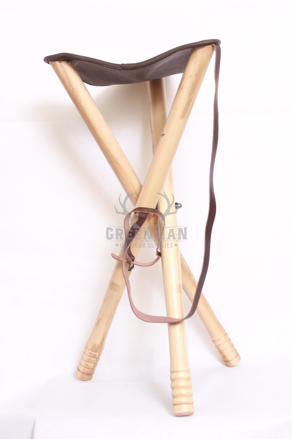 Tripod Camping Stool | Foldable Wool Camping Seat - Image 2