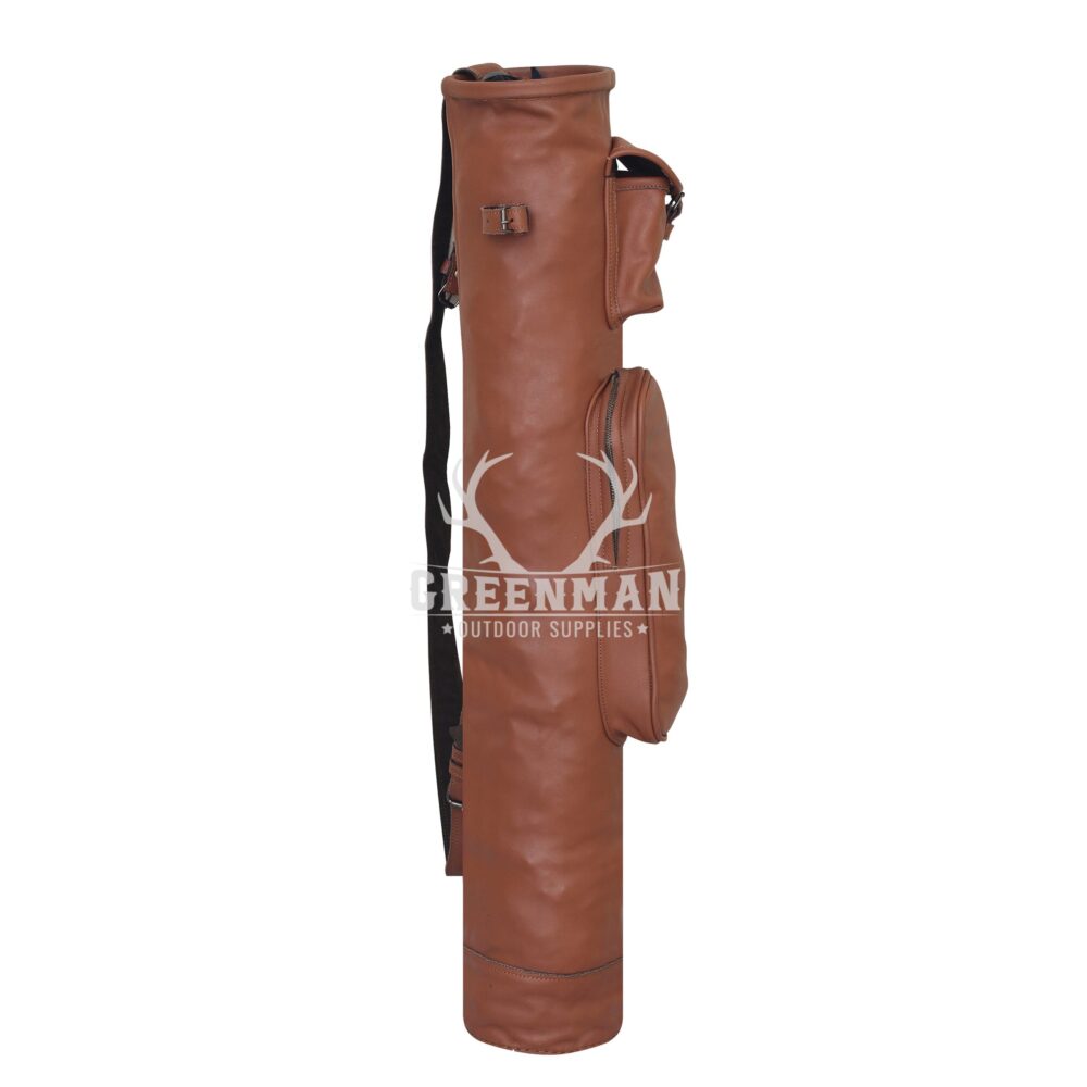 Vintage Brown Leather Golf Bag | Best Sunday Golf Bag - Image 2