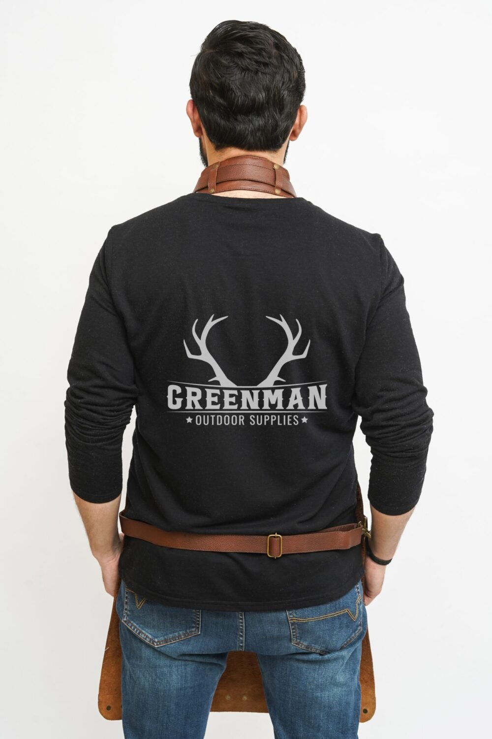 100% Genuine Leather Safety Apron for men - Image 4