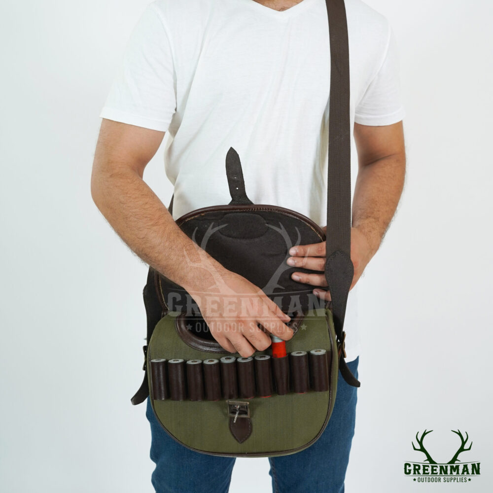 Genuine Canvas Cartridge Bags Tailored for Hunters - Image 2