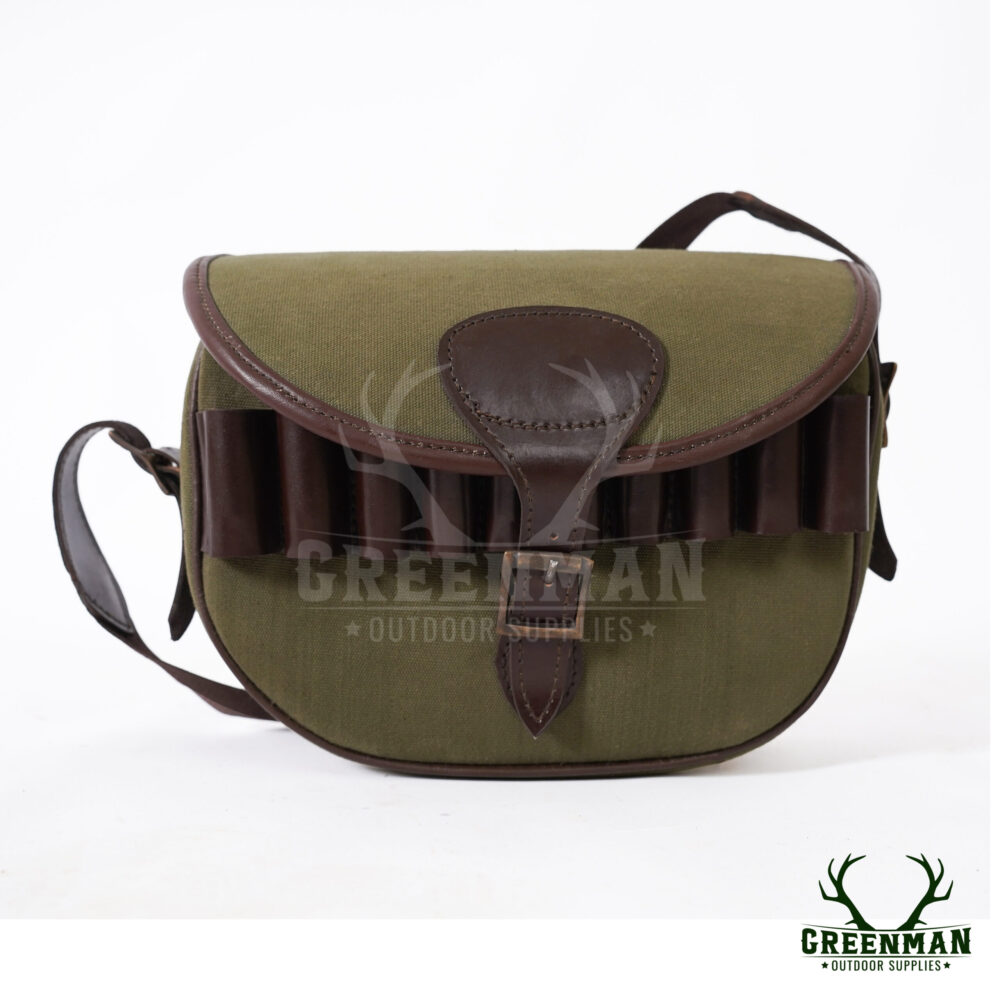 Genuine Canvas Cartridge Bags Tailored for Hunters