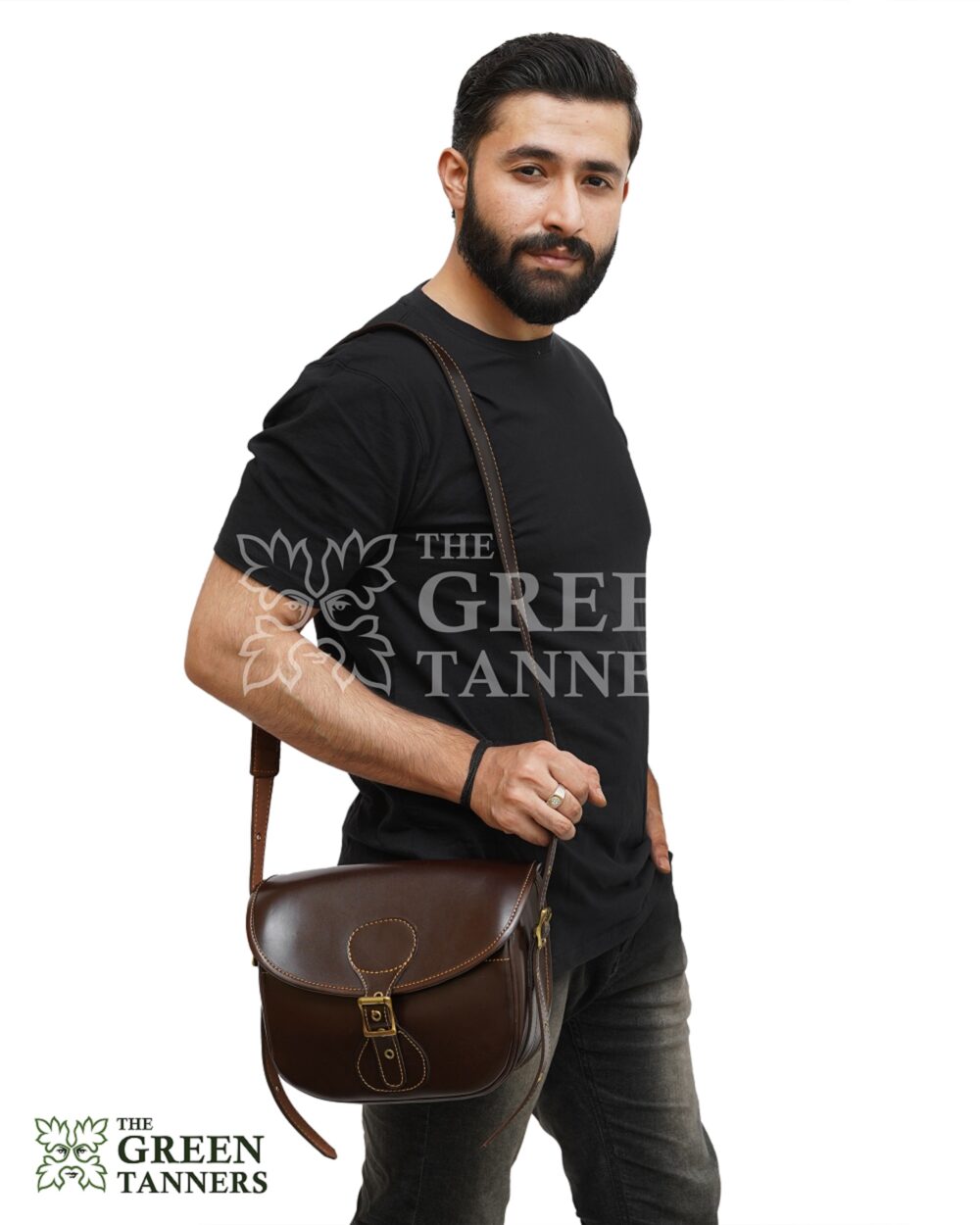 Genuine Leather Cartridge Bag | Shooting Shells Bag - Image 2