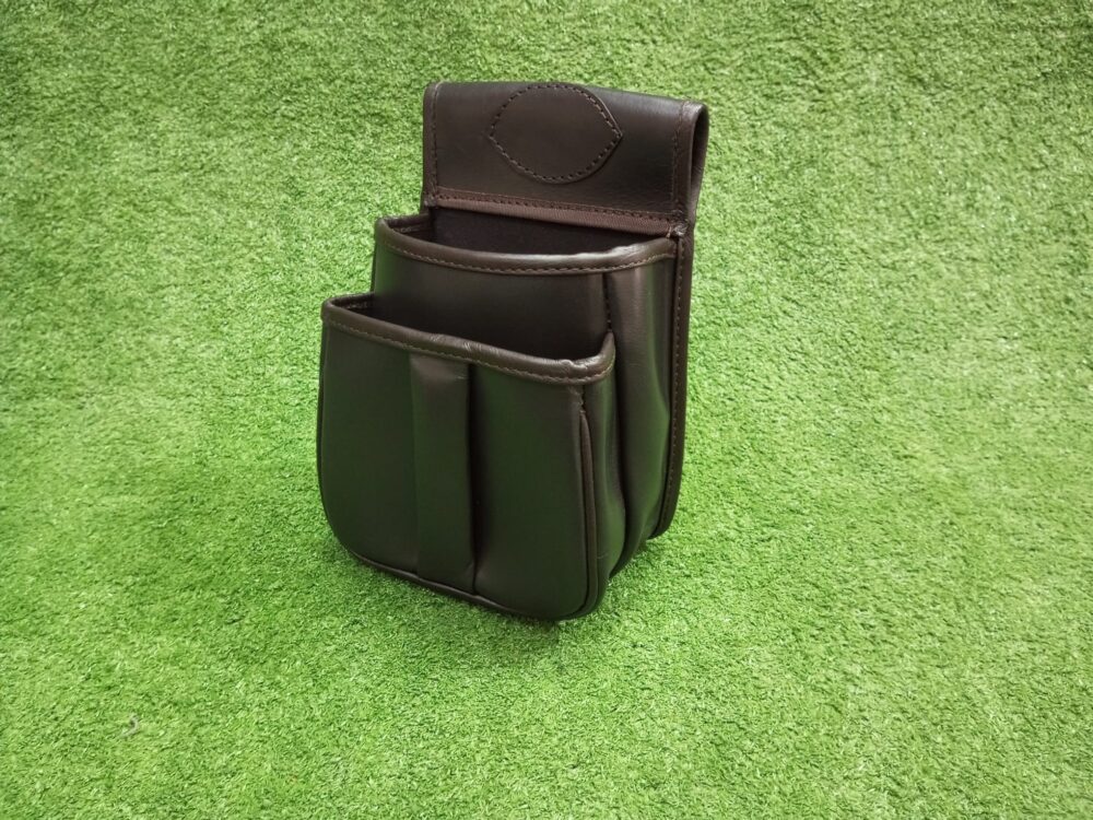 Shotgun Leather Cartridge Bag | Cartridge Belt Pouch