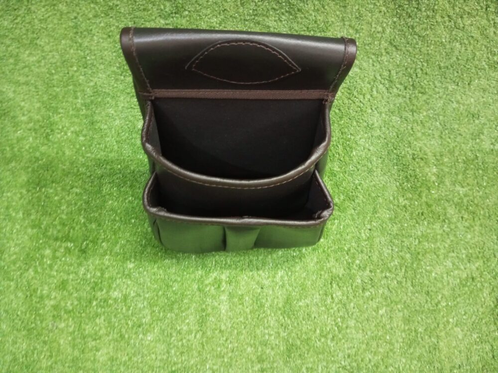 Shotgun Leather Cartridge Bag | Cartridge Belt Pouch - Image 3