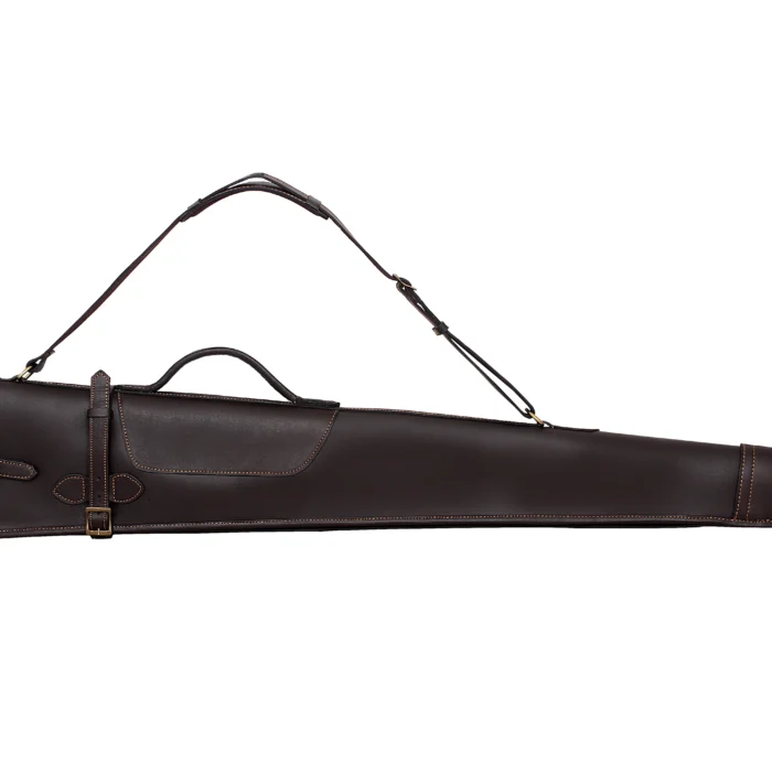 Leather Shotgun Case, premium leather, leather case, shooting gun case