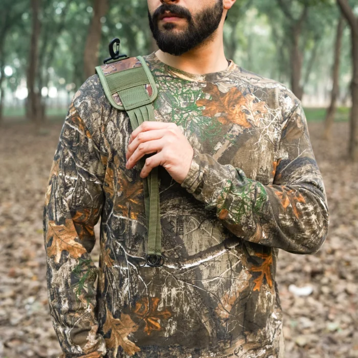 Canvas Game Carrier Strap,Bird Game Carrier Canvas,Hunting Game Carrier with Hook,8 Bird Canvas Hanger,Upland Bird Carrier Strap,Jungle Green Hunting Strap,Canvas Duck Carrier