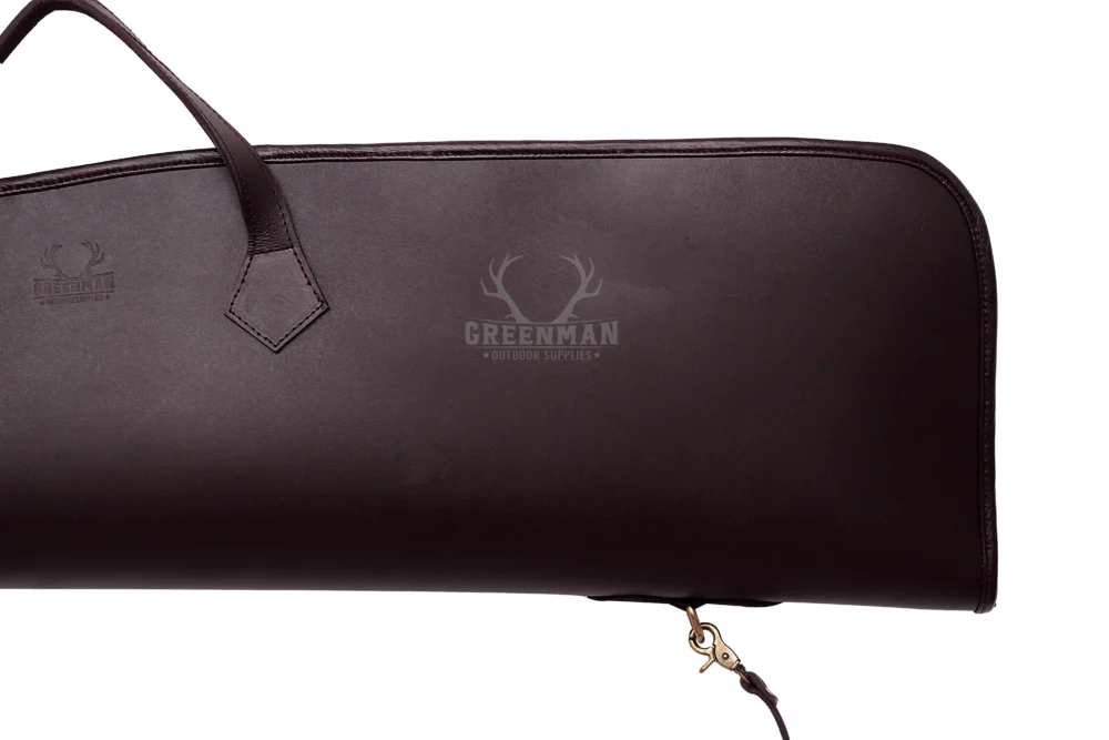 Premium Leather Rifle Case, Padded Leather Rifle Case, Secure Leather Rifle Case, Leather Firearm Case, Rifle Case with Leather