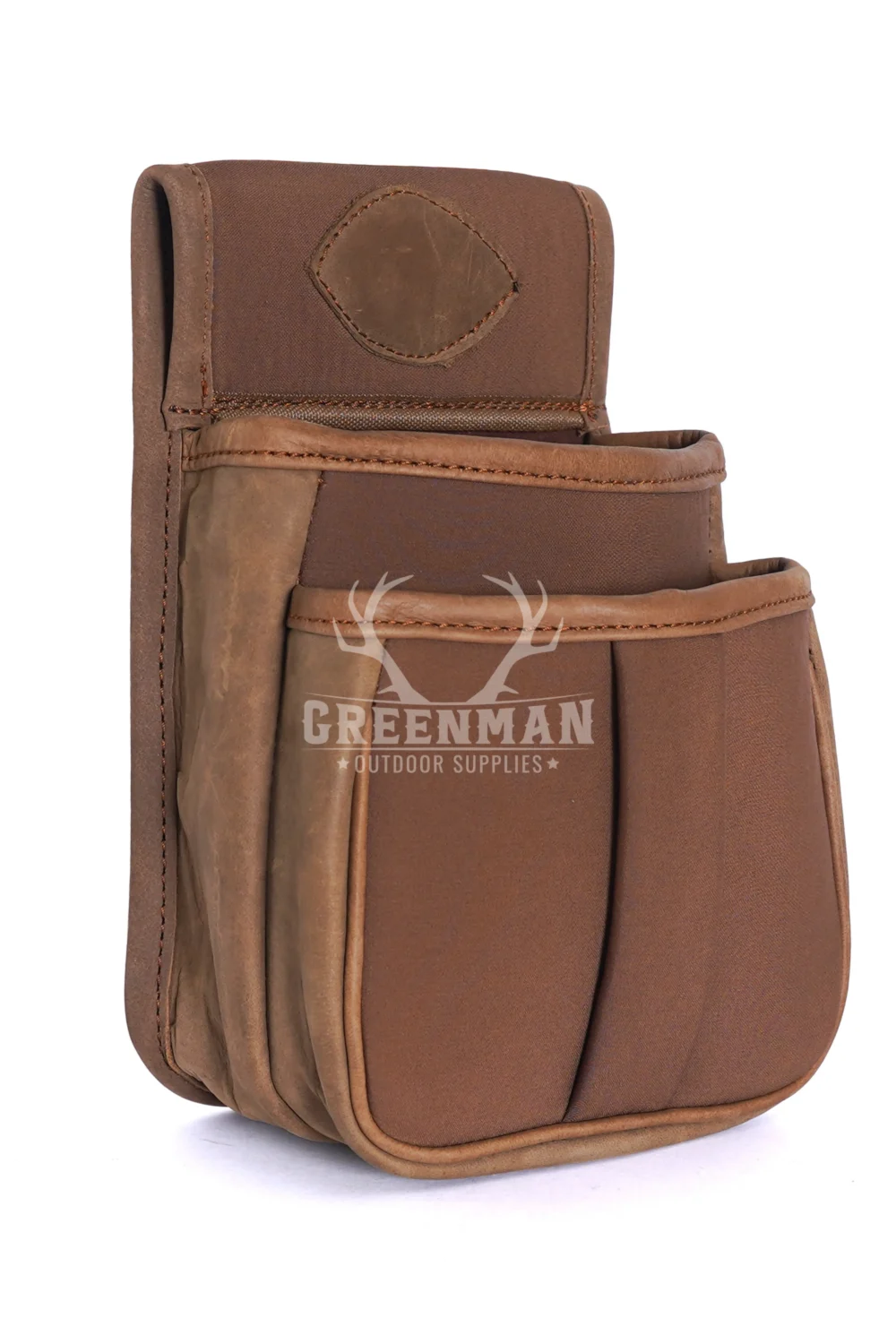 Canvas Shotgun Shell Holder, cartridge bag, cartridge ammo holder, Shoulder belt bag
