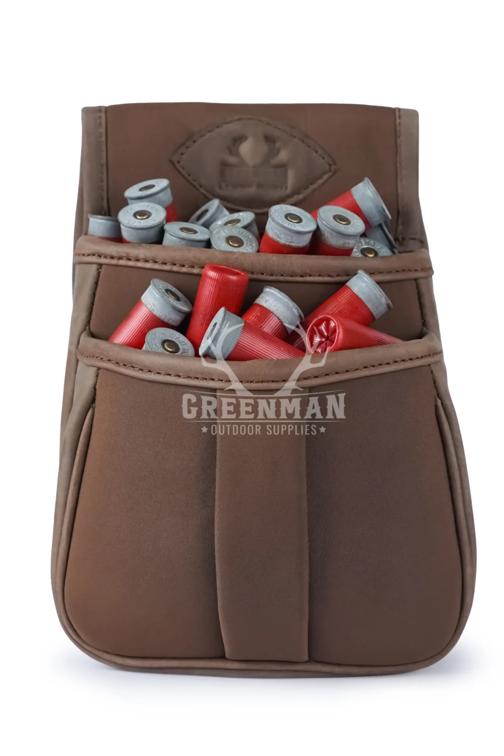 Canvas Shotgun Shell Holder, cartridge bag, cartridge ammo holder, Shoulder belt bag